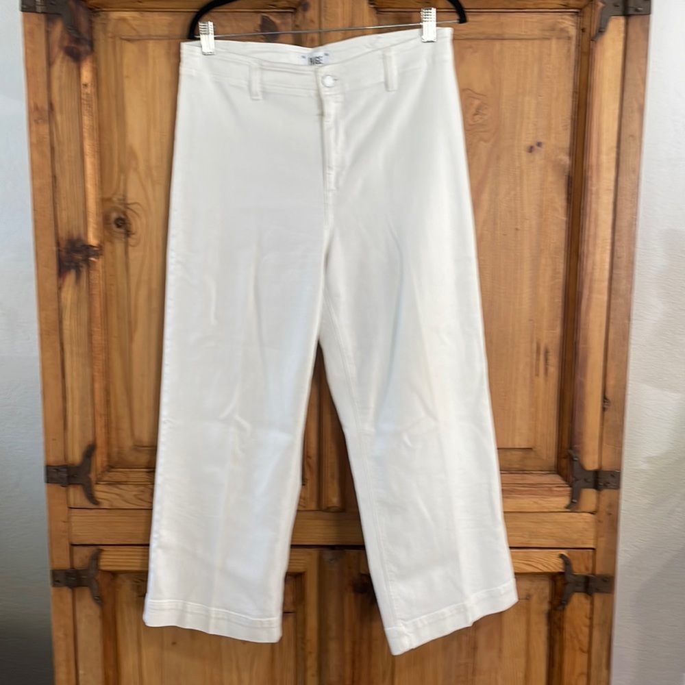Paige Nellie White Denim Sz 32